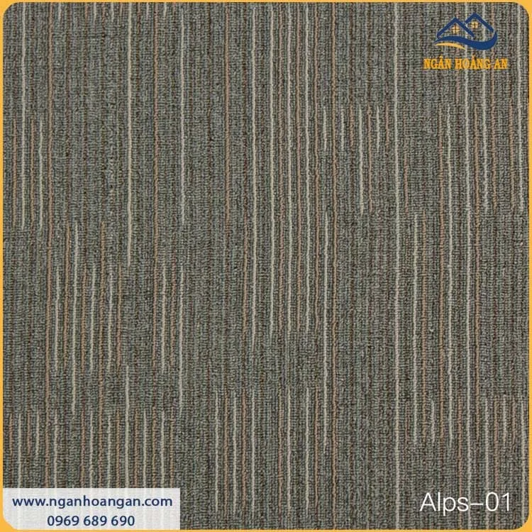 Thảm Tấm Trải Sàn Văn Phòng ALPS-01 50x50cm