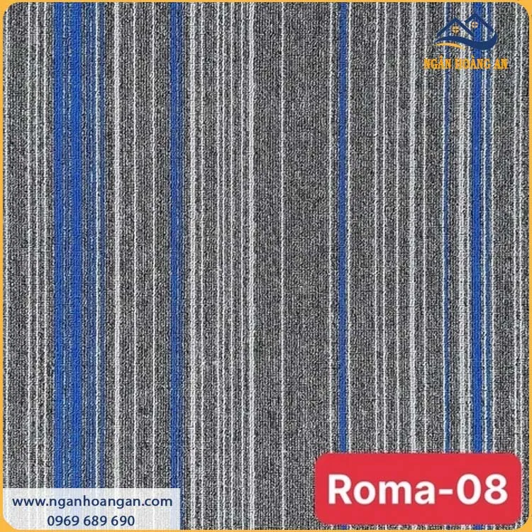 Tấm Thảm Trải Sàn Văn Phòng Roma 08 50x50cm Tấm Thảm Trải Sàn Văn Phòng Roma 08 50x50cm