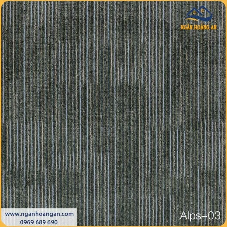Thảm Tấm Trải Sàn Văn Phòng ALPS-03 50x50cm Thảm Tấm Trải Sàn Văn Phòng ALPS-03 50x50cm