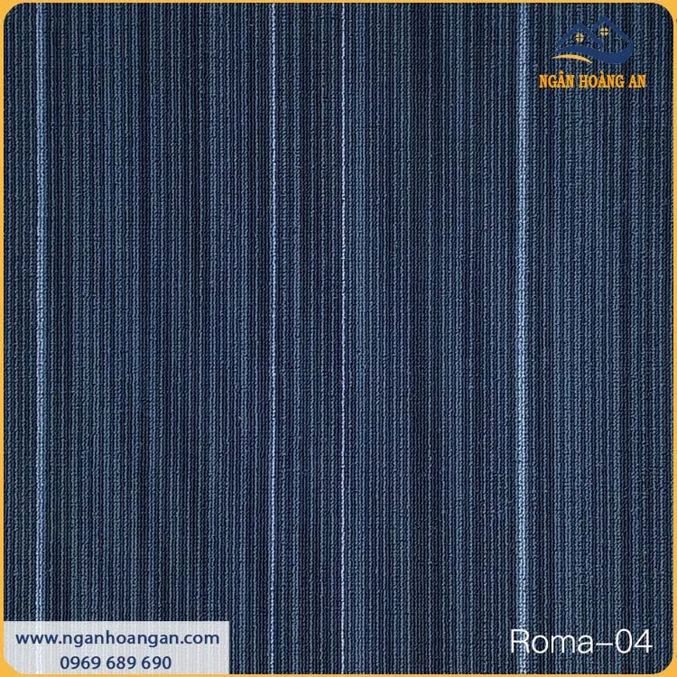 Thảm Nhựa Trải Sàn Văn Phòng Roma 04 50x50cm