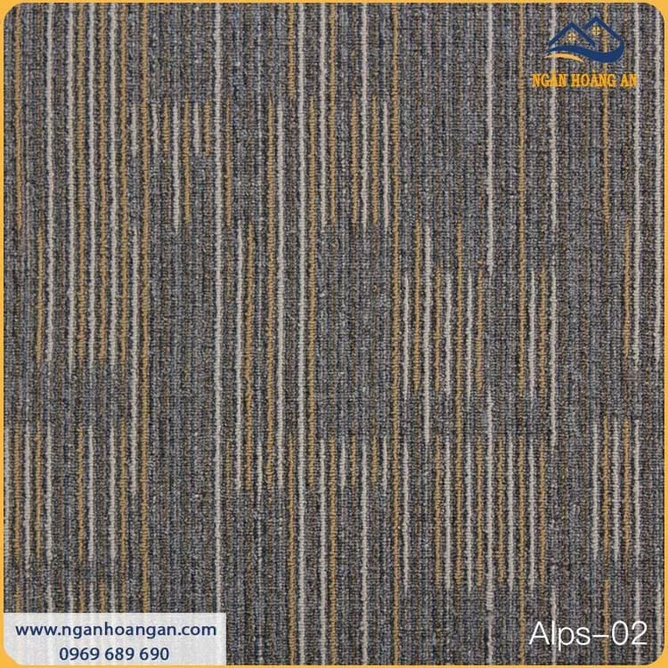Thảm Tấm Trải Sàn Văn Phòng ALPS-02 50x50cm