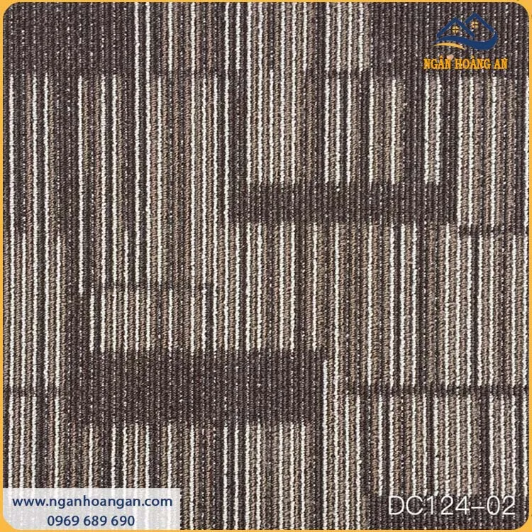 Thảm Tấm Trải Sàn Văn Phòng DC124-02 50x50 cm