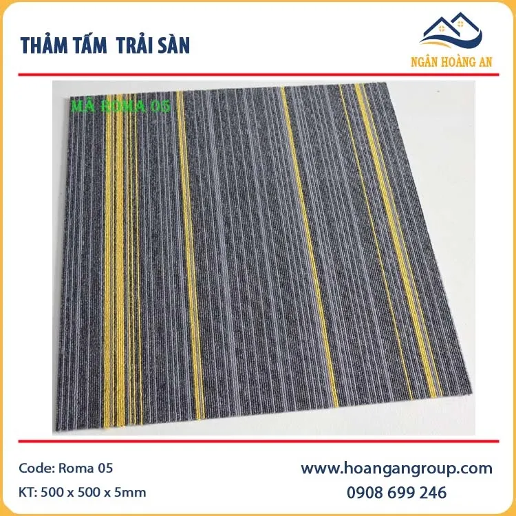 Thảm Nhựa Trải Sàn Văn Phòng Roma 05