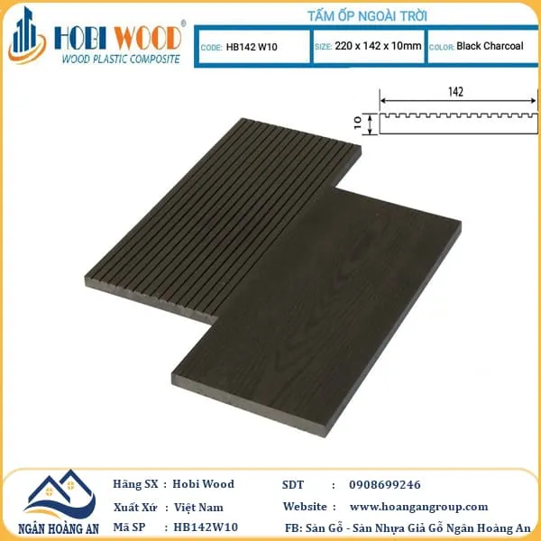 Thanh Đa Năng Gỗ Nhựa Ngoài Trời Hobi Wood