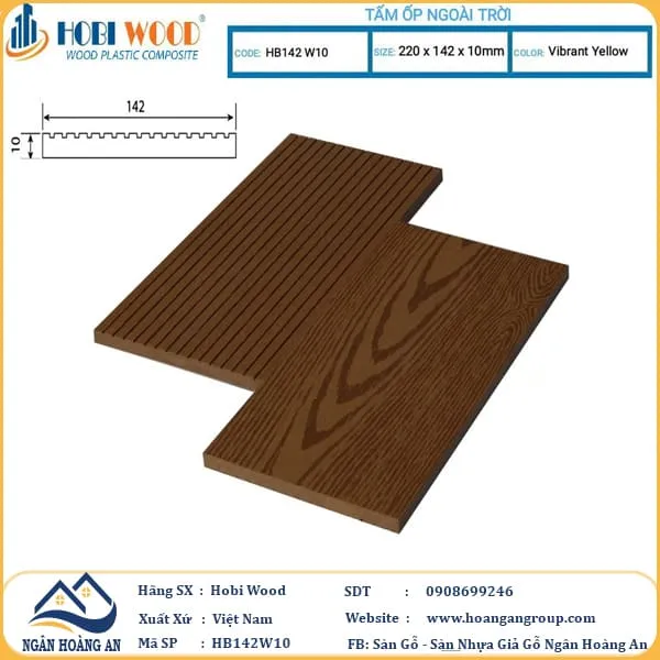 Thanh Đa Năng Gỗ Nhựa Ngoài Trời Hobi Wood Tại Quận 2 TPHCM