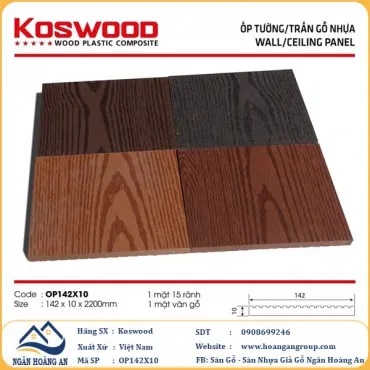 Thanh Lam Đa Năng Gỗ Nhựa Ngoài Trời Kosmos OP142X10