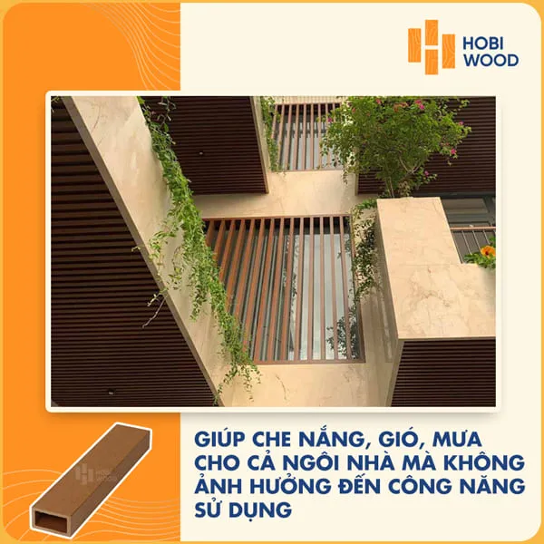 Thanh Lam Gỗ Nhựa Ứng Dụng Trang Trí Mặt Tiền Thanh Lam Gỗ Nhựa Ứng Dụng Trang Trí Mặt Tiền