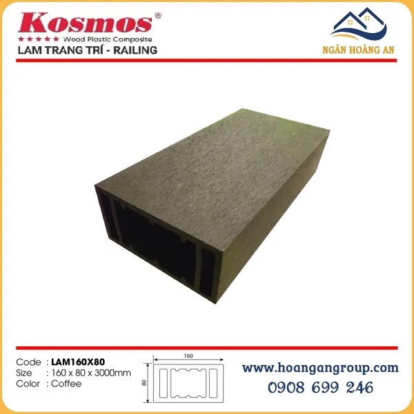 Thanh Lam Gỗ Nhựa Ngoài Trời Kosmos Tại Nhơn Trạch Đồng Nai Thanh Lam Gỗ Nhựa Ngoài Trời Kosmos Tại Nhơn Trạch Đồng Nai