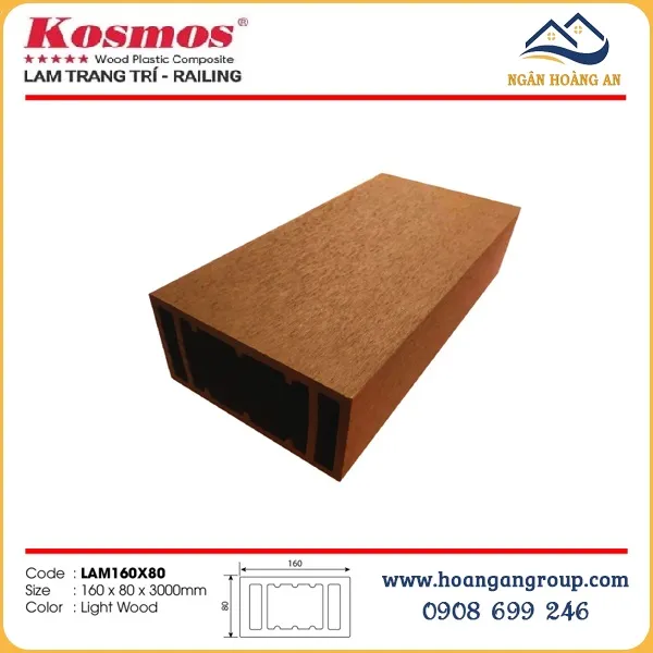 Thanh Lam Gỗ Nhựa Ngoài Trời Kosmos Tại Biên Hòa Đồng Nai Thanh Lam Gỗ Nhựa Ngoài Trời Kosmos Tại Biên Hòa Đồng Nai