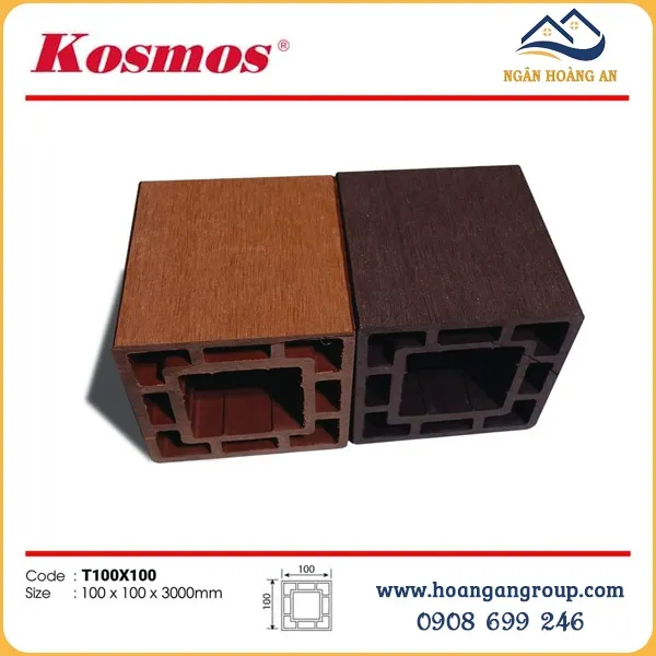 Lam Trụ Pergola Gỗ Nhựa Ngoài Trời Kosmos T100x100 Tại Quận 1 TPHCM Lam Trụ Pergola Gỗ Nhựa Ngoài Trời Kosmos T100x100 Tại Quận 1 TPHCM