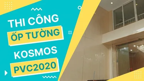 Ốp Tường Tấm Nhựa Giả Đá Kosmos PVC2020 Tại Tân Bình TPHCM