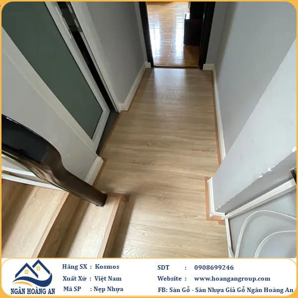 Nẹp Nhựa PVC Sàn Gỗ Sàn Nhựa