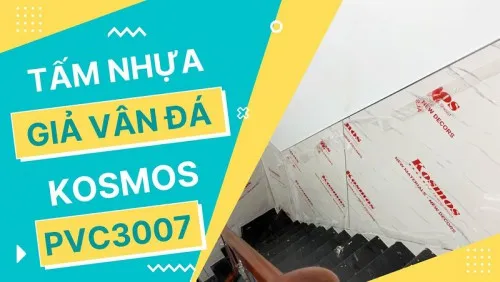 Ốp Tường PVC Giả Vân Đá Kosmos PVC3007 Tại Long Thành Đồng Nai