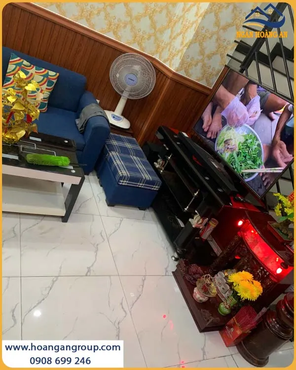 Thi Công Ốp Tường Lam Sóng Glotex GLS342 Sang Trọng