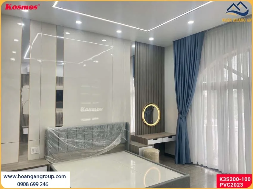 Tấm Nhựa PVC Màu Trắng Có Khả Năng Cách Âm, Cách Nhiệt Tốt