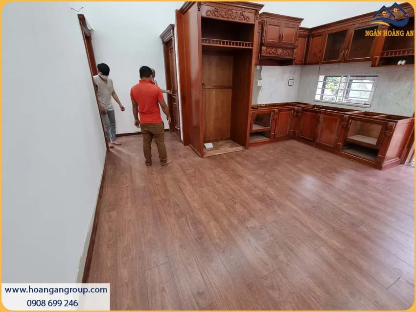 Sàn Gỗ Công Nghiệp Binyl Có Khả Năng Chống Trơn Trượt, Chống Trầy Xước