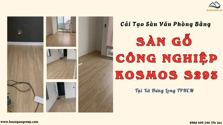 Cải Tạo Sàn Văn Phòng Bằng Sàn Gỗ Kosmos S293 Cải Tạo Sàn Văn Phòng Bằng Sàn Gỗ Kosmos S293
