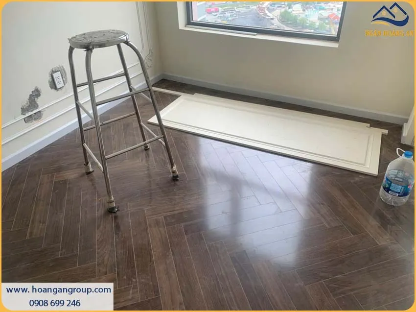 Lát Sàn Gỗ Kiểu Xương Cá Morser Độc Đáo Và Lạ Mắt