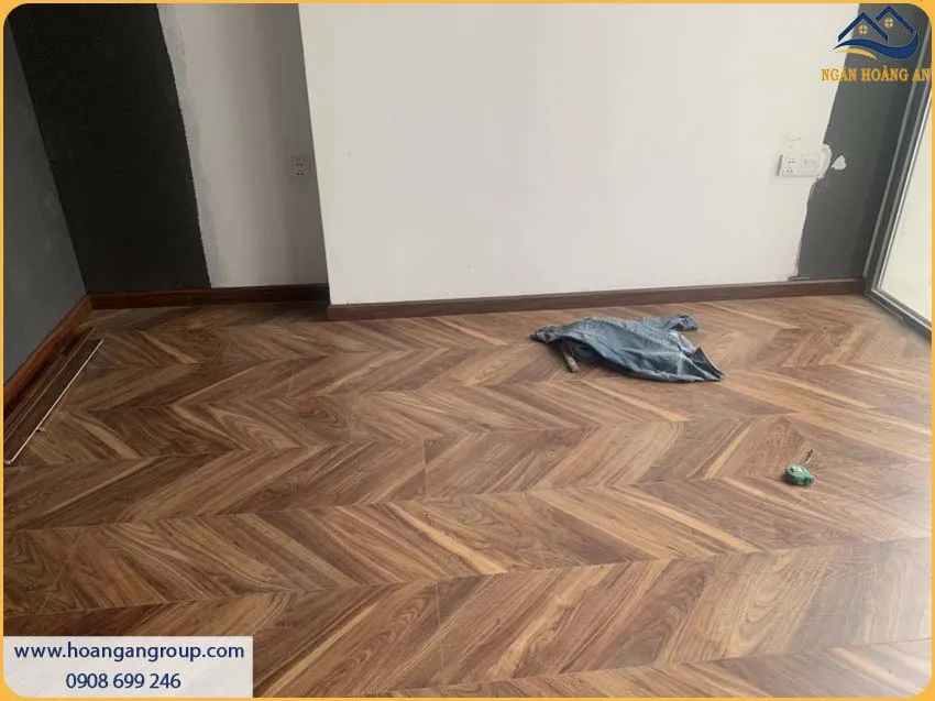 Thi Công Sàn Gỗ Vân Xương Cá Morser Không Bị Công Vênh Hay Co Ngót