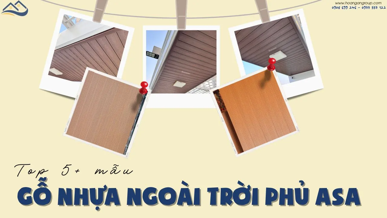 Top 5+ Mẫu Gỗ Nhựa Ngoài Trời Kosmos Phủ ASA Hot Nhất Hiện Nay