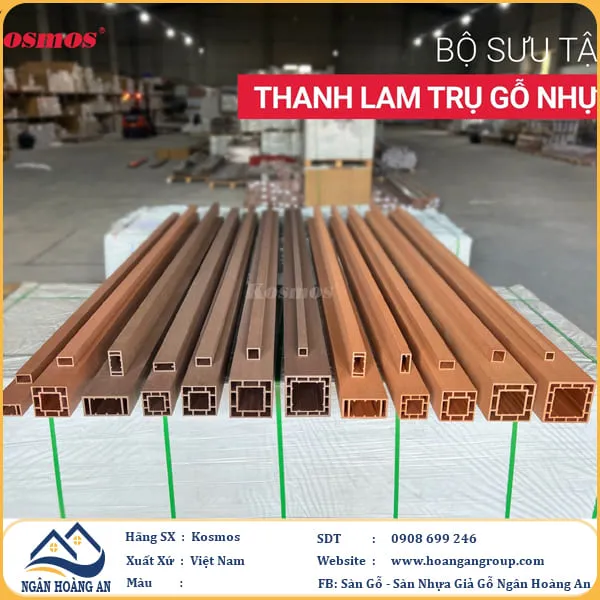 Thanh Lam Trụ Gỗ Nhựa Ngoài Trời Kosmos Tại Quận 3 TPHCM Thanh Lam Trụ Gỗ Nhựa Ngoài Trời Kosmos Tại Quận 3 TPHCM