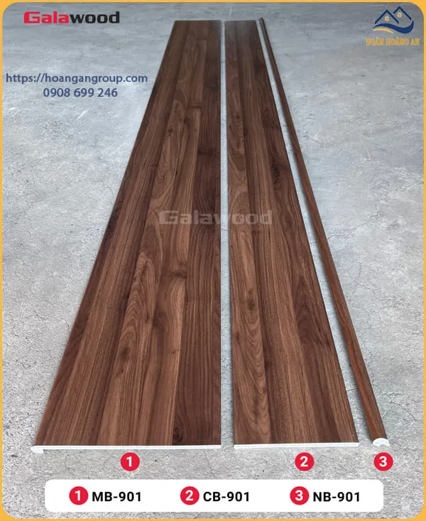 Bậc Cầu Thang Nhựa Giả Gỗ Galawood Mã 901 Tại Hóc Môn TPHCM