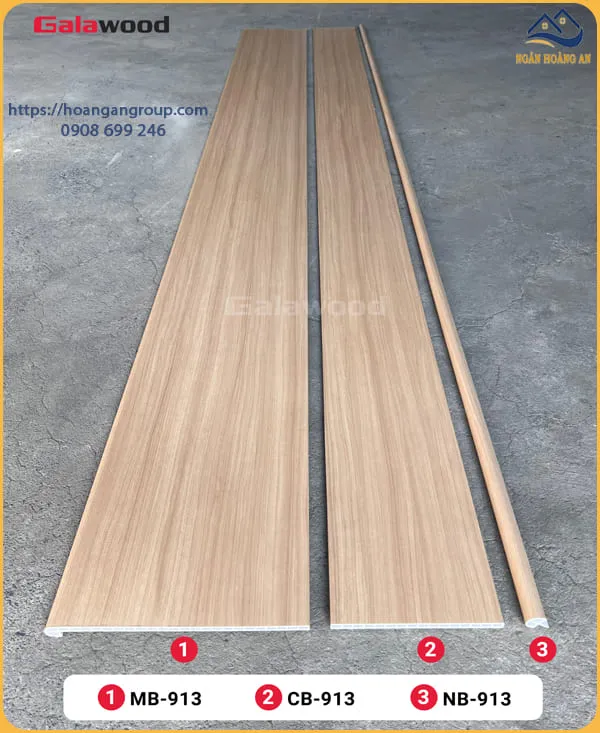 Bậc Cầu Thang Nhựa Giả Gỗ Galawood Mã 913 Tại Cần Giờ TPHCM