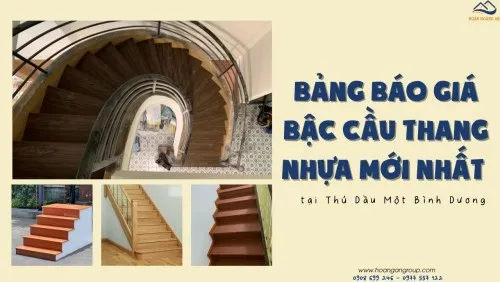 Bảng Báo Giá Bậc Cầu Thang Nhựa Mới Nhất Tại Thủ Dầu Một Bình Dương