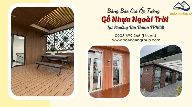 Bảng Báo Giá Ốp Tường Gỗ Nhựa Ngoài Trời 