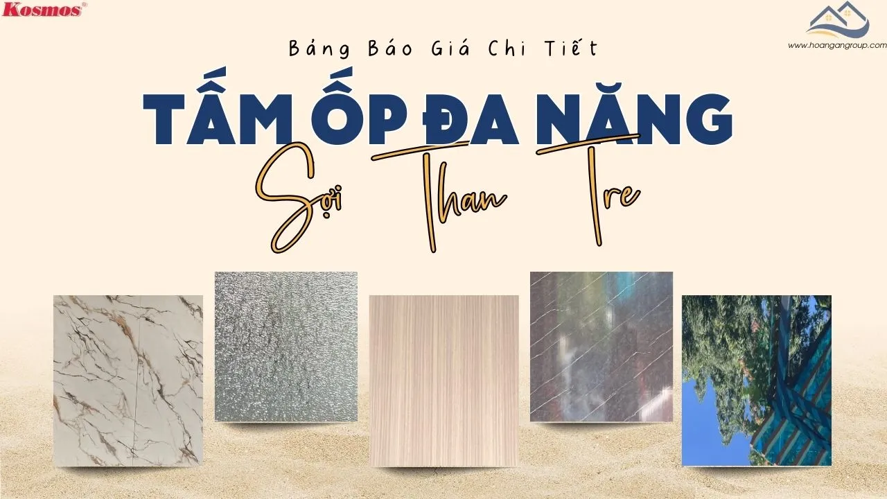 Bảng Báo Giá Tấm Ốp Đa Năng Sợi Than Tre Kosmos Mới Nhất Bảng Báo Giá Tấm Ốp Đa Năng Sợi Than Tre Kosmos Mới Nhất