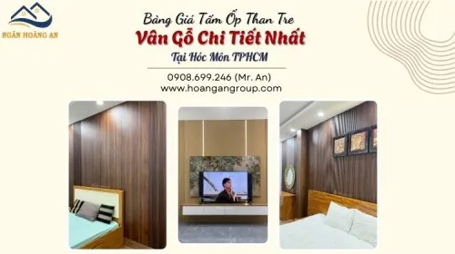 Bảng Giá Tấm Ốp Than Tre Vân Gỗ Chi Tiết Nhất Tại Hóc Môn TPHCM