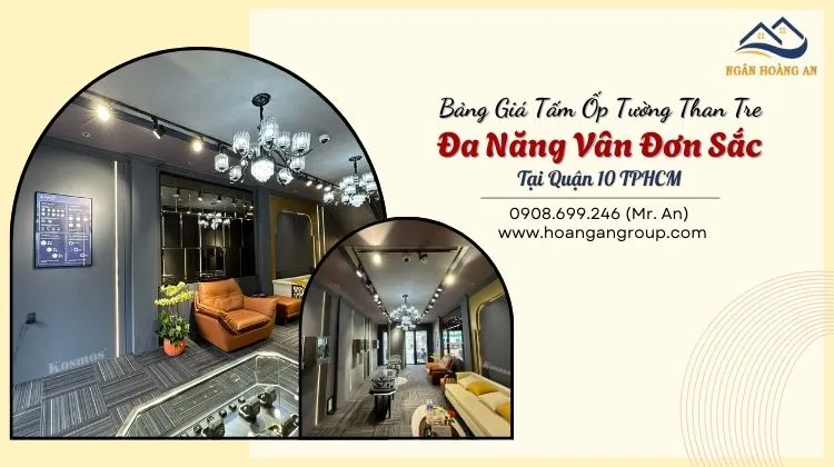 Bảng Giá Tấm Ốp Tường Than Tre Đa Năng Vân Đơn Sắc