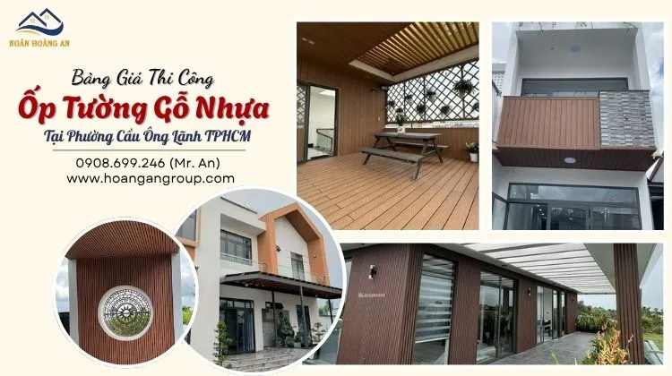 Bảng Giá Thi Công Ốp Tường Gỗ Nhựa Bảng Giá Thi Công Ốp Tường Gỗ Nhựa