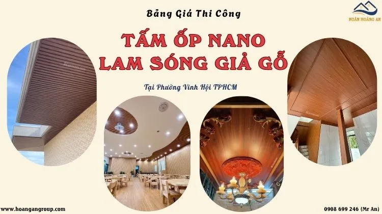 Bảng Giá Thi Công Tấm Nano, Lam Sóng Nhựa Tại Phường Vĩnh Hội TPHCM