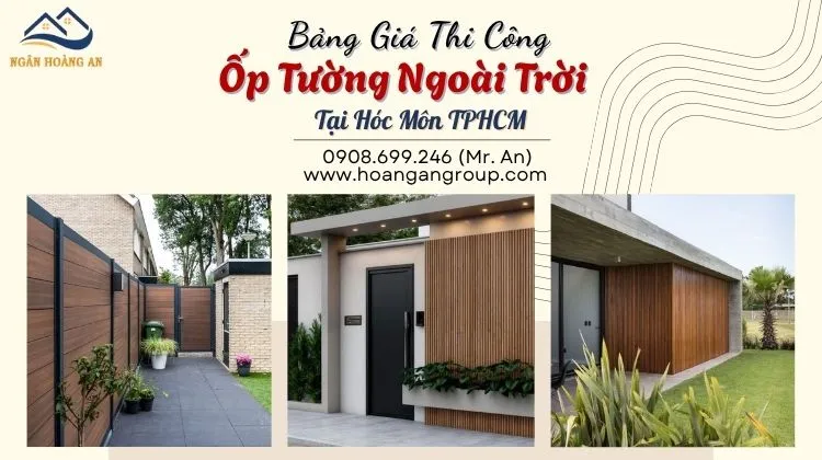 Báo Giá Ốp Tường Gỗ Nhựa Ngoài Trời Trọn Gói Tại Hóc Môn Báo Giá Ốp Tường Gỗ Nhựa Ngoài Trời Trọn Gói Tại Hóc Môn