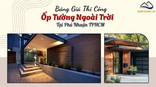 Giá Thi Công Ốp Tường Gỗ Nhựa Ngoài Trời Trọn Gói Tại Phú Nhuận TPHCM