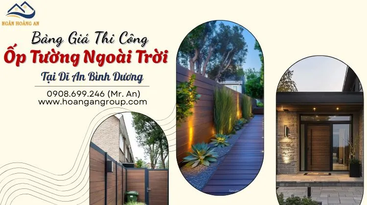 Báo Giá Thi Công Trọn Gói Ốp Tường Gỗ Nhựa Ngoài Trời