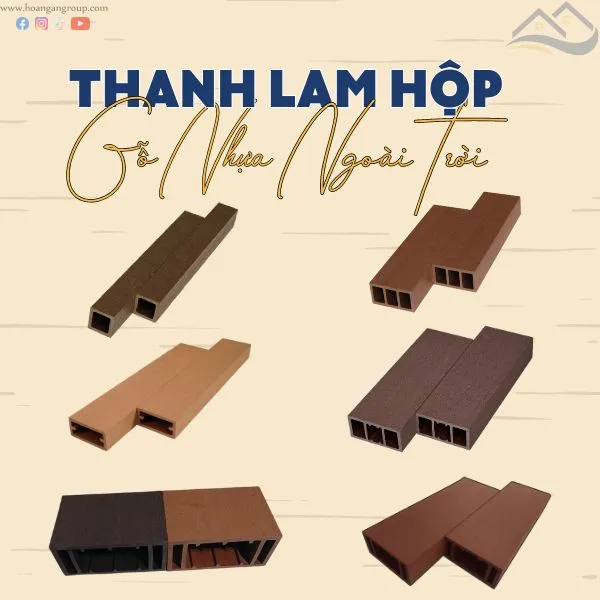 Giới Thiệu Thanh Lam Gỗ Nhựa Trang Trí Hàng Rào Ban Công 