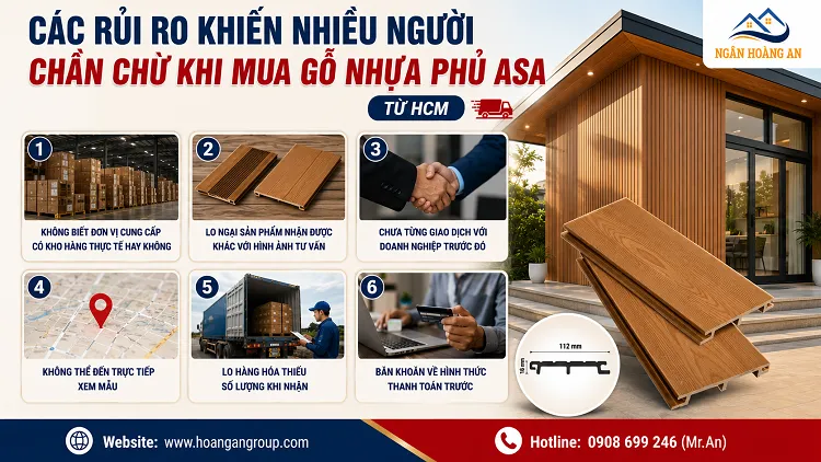 Các Rủi Ro Khiến Nhiều Người Chần Chừ Khi Mua Gỗ Nhựa Phủ ASA Từ HCM Các Rủi Ro Khiến Nhiều Người Chần Chừ Khi Mua Gỗ Nhựa Phủ ASA Từ HCM
