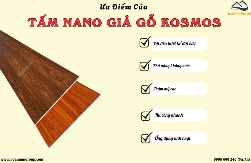 Các Ưu Điểm Nổi Bật Của Tấm Nhựa Nano Kosmos