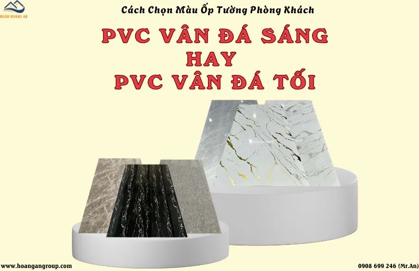 Cách Chọn Màu Tấm Ốp PVC Vân Đá Cho Phòng Khách Đẹp, Sang Cách Chọn Màu Tấm Ốp PVC Vân Đá Cho Phòng Khách Đẹp, Sang