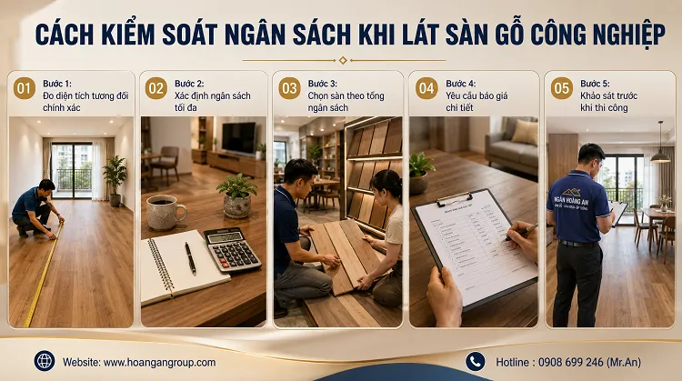 Cách Kiểm Soát Ngân Sách Khi Lát Sàn Gỗ Công Nghiệp Cách Kiểm Soát Ngân Sách Khi Lát Sàn Gỗ Công Nghiệp