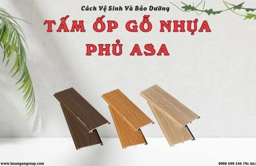 Cách Vệ Sinh Và Bảo Dưỡng Tấm Ốp Gỗ Nhựa Phủ ASA Đúng Cách 