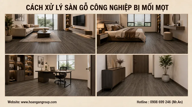 Cách Xử Lý Sàn Gỗ Công Nghiệp Bị Mối Mọt Cách Xử Lý Sàn Gỗ Công Nghiệp Bị Mối Mọt