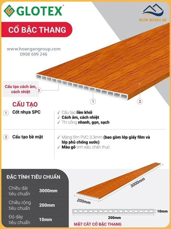 Cấu Tạo Của Cổ Bậc Cầu Thang Nhựa Giả Gỗ Glotex Cấu Tạo Của Cổ Bậc Cầu Thang Nhựa Giả Gỗ Glotex