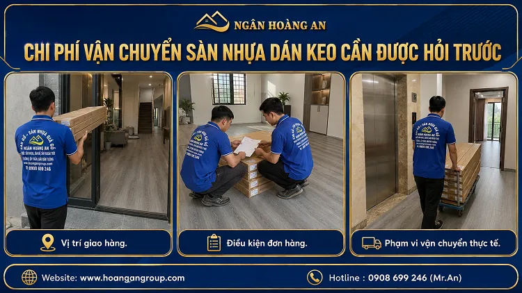 Chi Phí Vận Chuyển Sàn Nhựa Dán Keo Cần Được Hỏi Trước Chi Phí Vận Chuyển Sàn Nhựa Dán Keo Cần Được Hỏi Trước