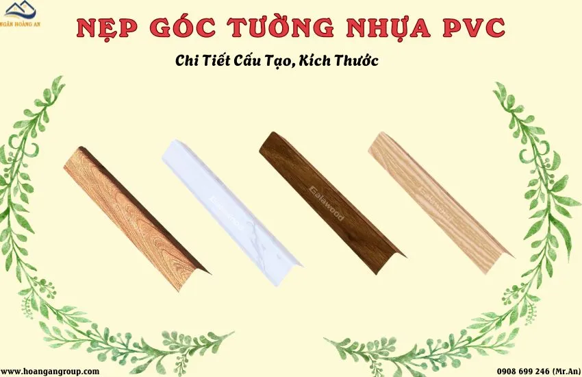 Chi Tiết Cấu Tạo, Kích Thước & Ứng Dụng Nẹp Góc Tường Nhựa PVC Chi Tiết Cấu Tạo, Kích Thước & Ứng Dụng Nẹp Góc Tường Nhựa PVC