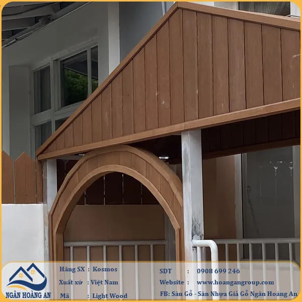 Thi Công Nhà Chòi Gỗ Nhựa Ngoài Trời Kosmos Tại Quận 7 TPHCM Thi Công Nhà Chòi Gỗ Nhựa Ngoài Trời Kosmos Tại Quận 7 TPHCM