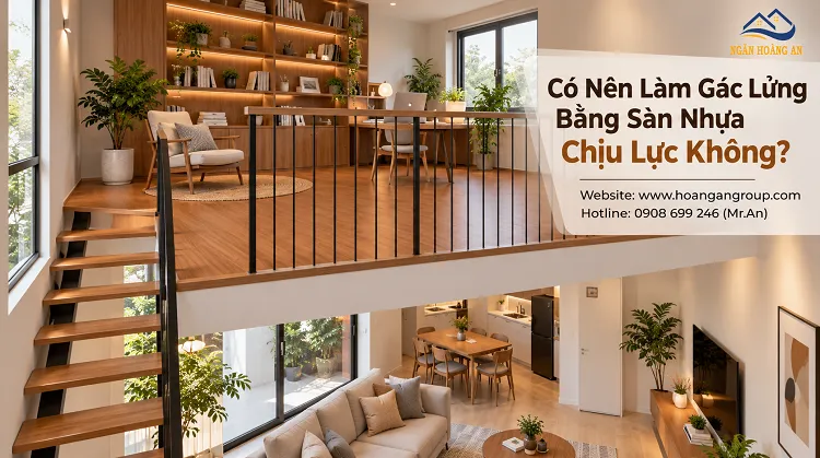 Có Nên Làm Gác Lửng Bằng Sàn Nhựa Chịu Lực Không?