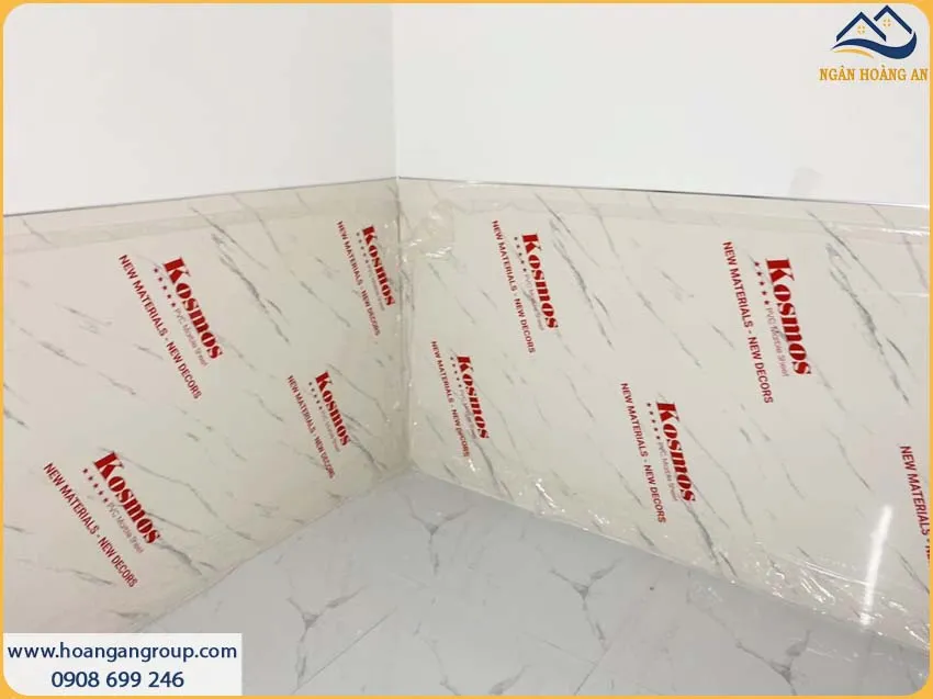 Góc Trang Trí Thu Hút Với Ốp Lamri PVC Giả Đá